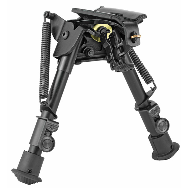 Harris S-BR Adjustable Bench Rest Height Swiveling Rifle Bipod