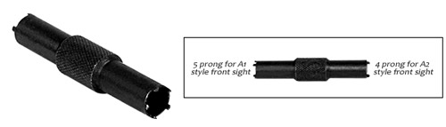 AR15 M16 M4 AR308 Sight Adjustment Tool A1 A2 Item# TARFSCT