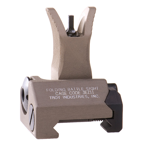 Troy Industries AR15 BattleSight Front Folding - Flat Dark Earth