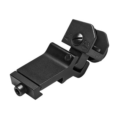 NcStar 45 Degree Picatinny Mount Folding Rear Sight