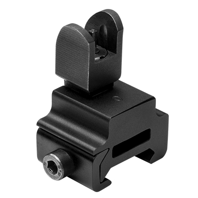 NcStar AR15 Picatinny Mount Flip Up Front Aiming Sight / MARFLF2 - Click Image to Close