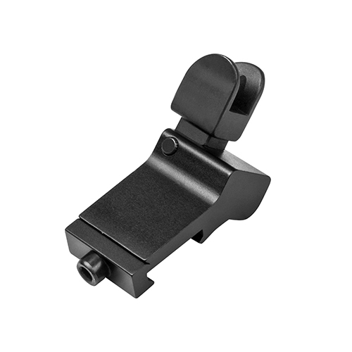 NcStar 45 Degree Offset Picatinny Mount Folding Front Sight - Click Image to Close