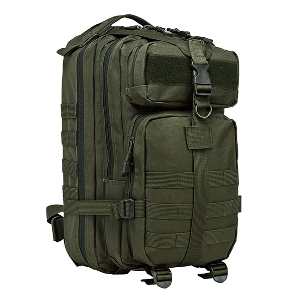 NcStar Compact MOLLE Compatible Tactical Green Color Backpack