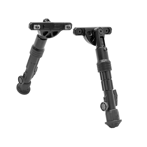 UTG M-LOK Compatible Compact Height Adjustable Rifle Bipod - Click Image to Close