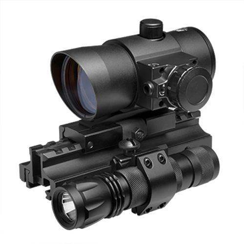 AR Combo #8 - Trirail Riser + Red Dot w/ Laser + Taclight