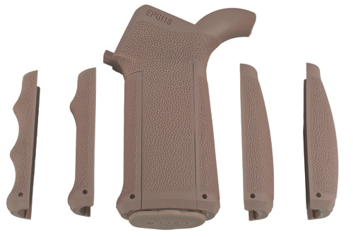 Made in USA - MFT TAN Color Modular AR15 M4 Pistol Grip Kit