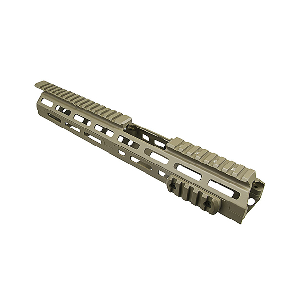 VISM AR15 Carbine Extended Length TAN Color M-LOK Handguard
