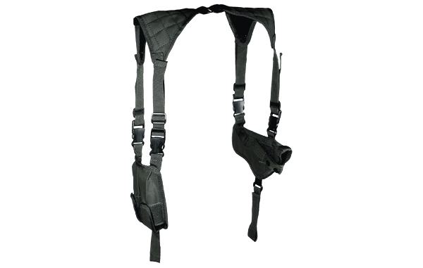 UTG Black Tactical Shoulder Holster w/ Mag Pouches