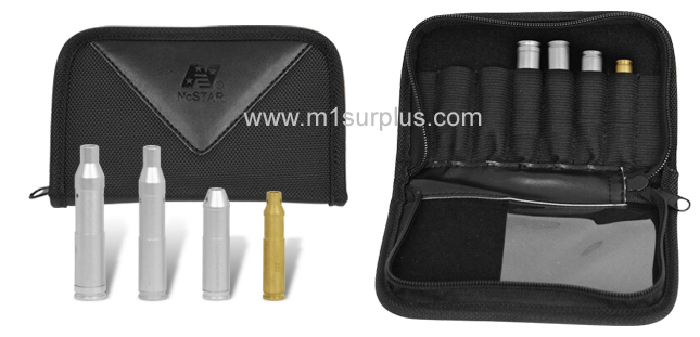 NcStar Universal Laser Bullet Bore Sighter Kit for Rifle Pistol