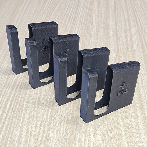 4 Pack 3D Printed 6 Round Stripper Clips for SWISS K31 K11 Rifle