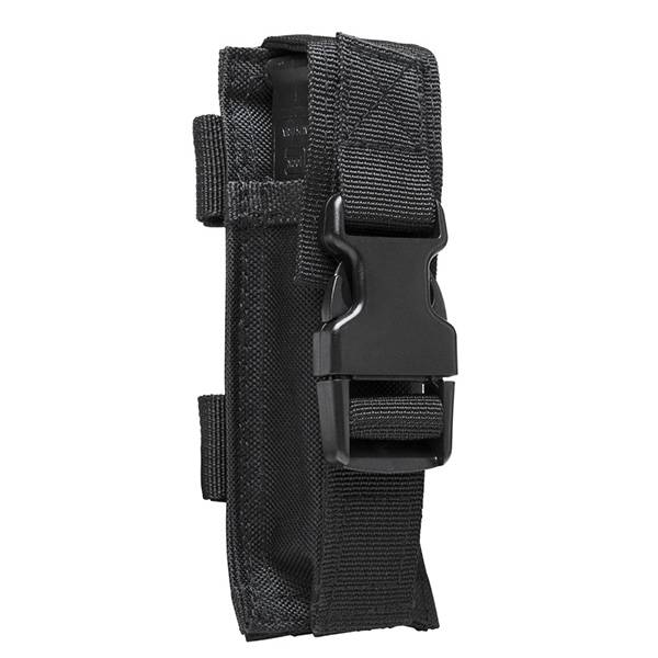 VISM Tactical Black MOLLE Single Magazine / Accessory Pouch - Click Image to Close