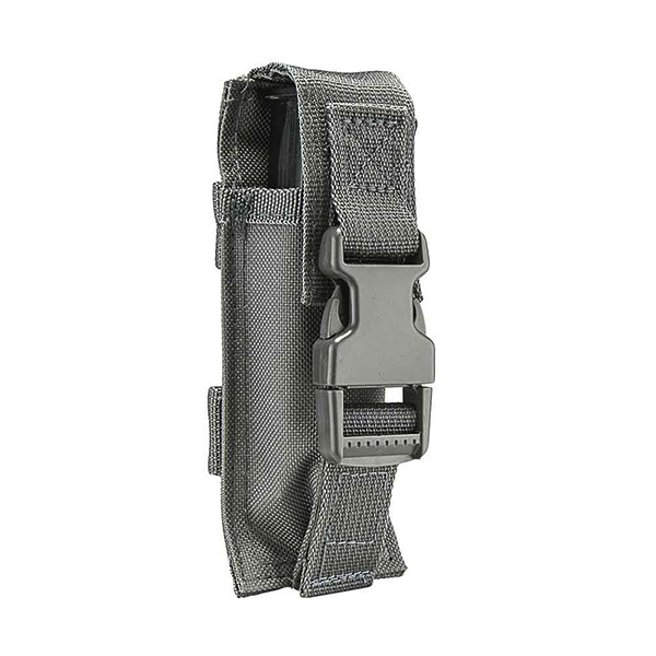 VISM Tactical Grey MOLLE Single Magazine / Accessory Pouch - Click Image to Close