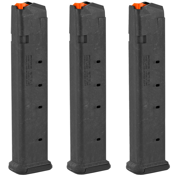 3 Pack MAGPUL PMAG 9mm 27rd Magazines for GLOCK G17 G19 Pistols