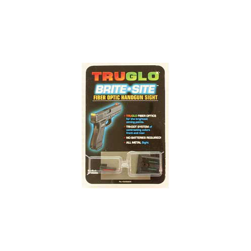 TRUGLO BRIT SITE Fiber Optic Glock Sight - Low