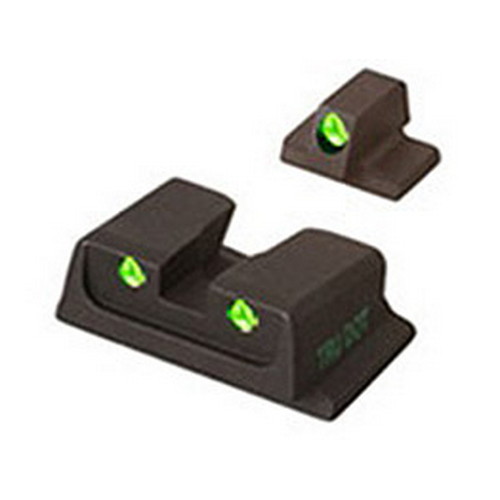 Mako Group S&W - Tru-Dot Sights M&P F/S Comp&Sub-Comp Fixed Set - Click Image to Close