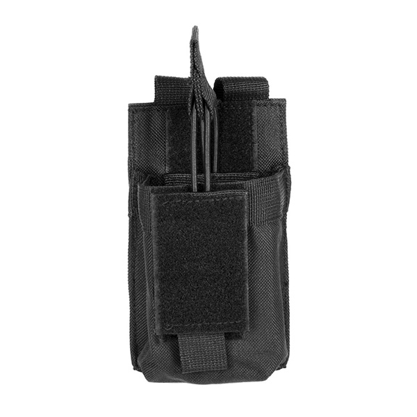 Tactical Black Molle Compatible HT Handheld Ham Radio Pouch