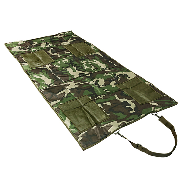 NcStar Woodland Camo Color Tactical Padded Roll Up Shooting Mat