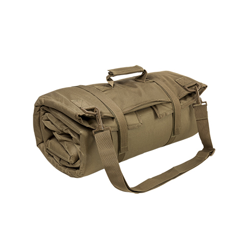 NcStar Tan Tactical Padded Roll Up Shooting Mat + Shoulder Strap