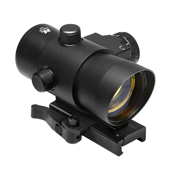 NcStar 40mm Red Dot Scope + Red Laser and Quick Detach Mount