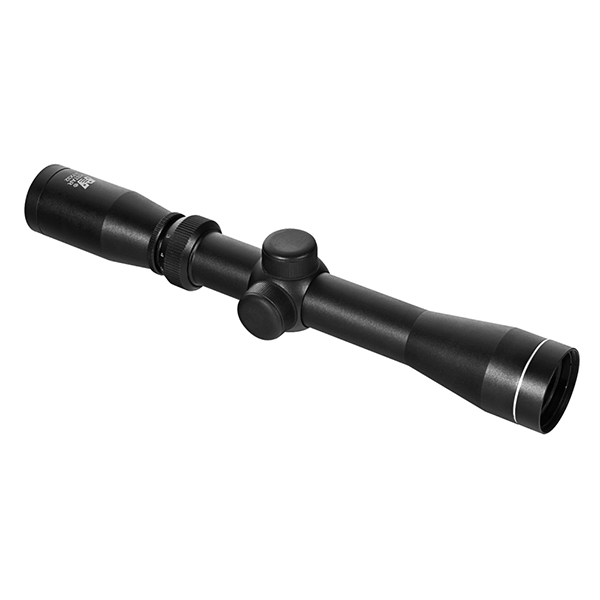NcStar 2-7x32 Long Eye Relief Rifle Scope + Ring Mounts