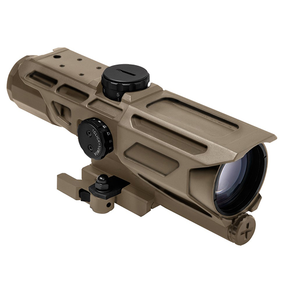 VISM Tan Color GEN3 Mark III 3-9x40 Mil-Dot QD Rifle Scope VISM Tan Color GEN3 Mark III 3-9x40 Mil-Dot QD Rifle Scope