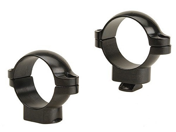 Leupold Standard 1 inch Medium STD Rings - Gloss Black