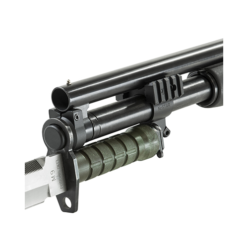 NcStar Shotgun Rail with Bayonet Mount for Mossberg 500 Shotgun - Click Image to Close