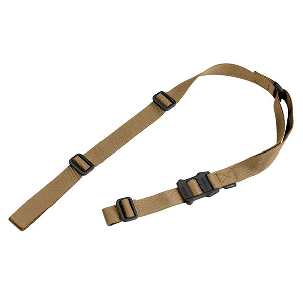 MAGPUL MS1 Coyote Brown 2 Point Rifle Sling Fits 1-1/4" Swivels