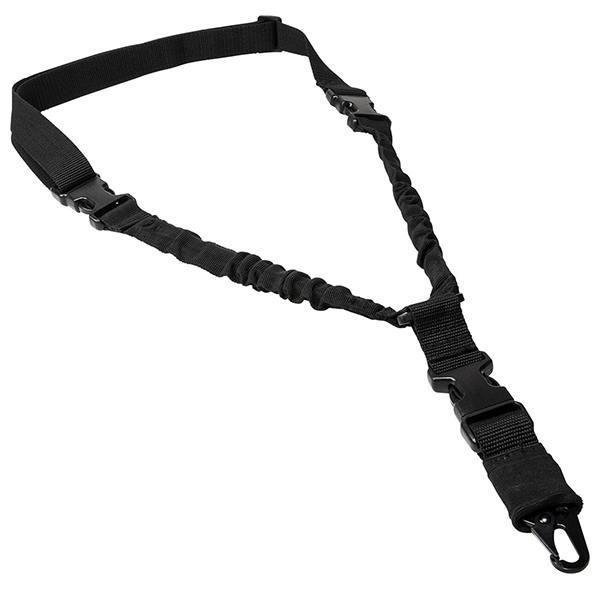 VISM Deluxe Single Point Black Color Tactical Rifle Sling