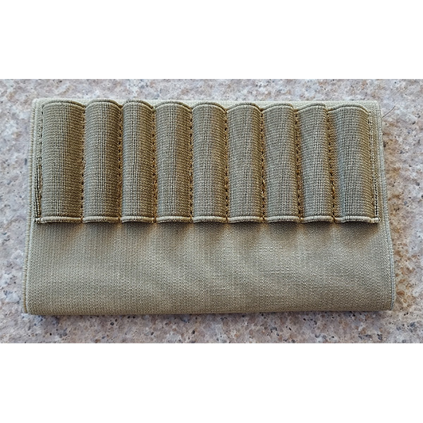 VISM Tan Rifle Stock Cartridge Carrier Sleeve With 9 Loops