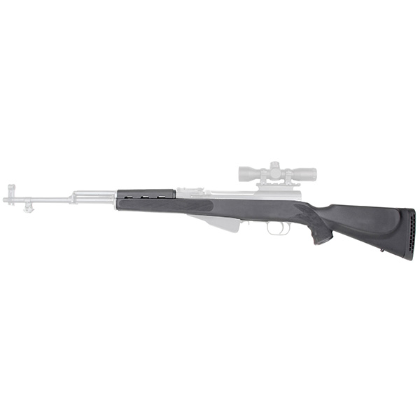 Made in USA ATI Monte Carlo Black SKS Rifle Stock and Handguard