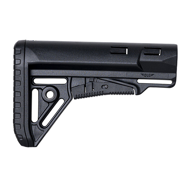 VISM Sleek Collapsible Black Color Buttstock for AR15 M4 Carbine