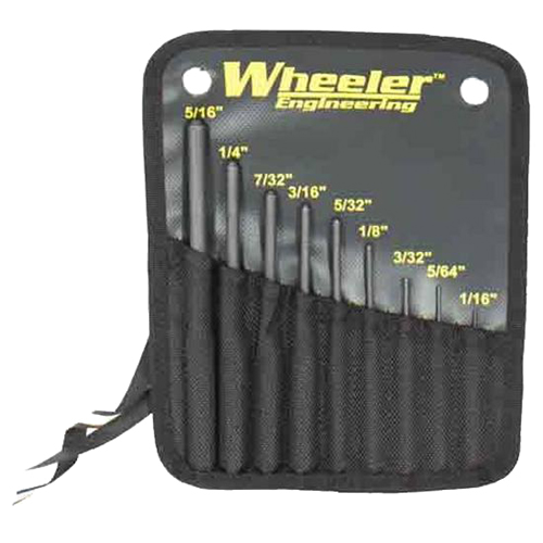 Wheeler Armorers Roll Pin Punch Set - Click Image to Close