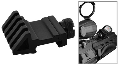45 Degree Offset Picatinny Weaver Rail Mount With Quick Release - BESTPART